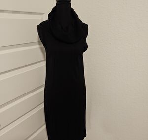 White House Black Market Black Sleeveless Dress
